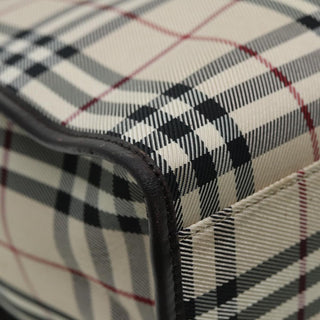 Burberry Nova Check Tote canvas check pattern