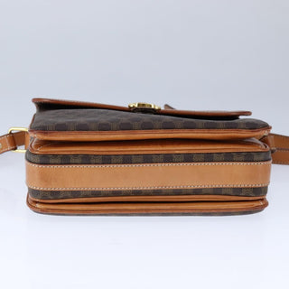 Celine Macadam Shoulder Bag PVC Leather