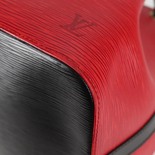 Louis Vuitton Bicolor Petit Noe Handbag Epi Leather