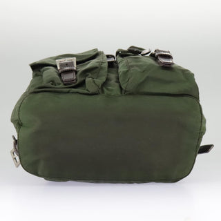 Prada Double Front Pocket Backpack Tessuto