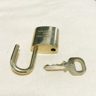 Louis Vuitton Cadenas Bag Charm Gold-plated