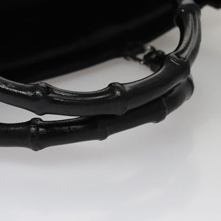 Gucci Vintage Bamboo Handle Tote Nylon