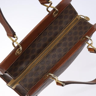 Celine Macadam Handbag Macadam with leather