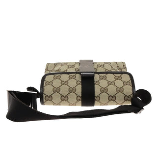 Gucci Buckle Belt Bag GG Canvas