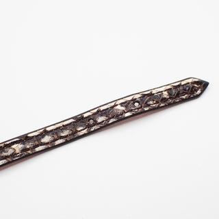 Fendi Selleria Monster Bracelet Leather with Metal Detail