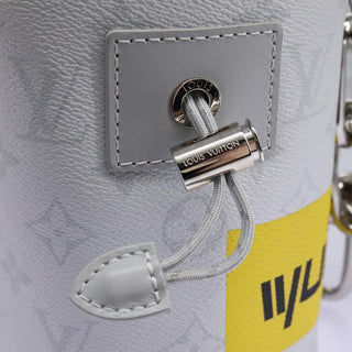 Louis Vuitton Chalk Nano Bag Limited Edition Logo Story Monogram Canvas