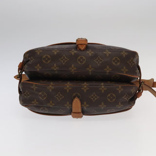Louis Vuitton Saumur Handbag Monogram Canvas