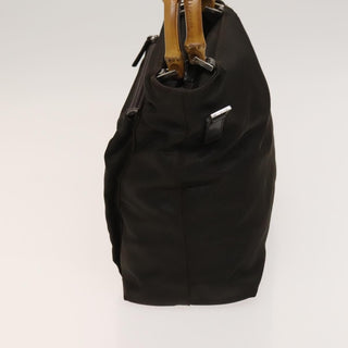 Gucci Vintage Bamboo Handle Bag Nylon