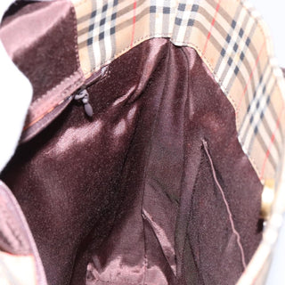 Burberry Nova Check Tote canvas check pattern