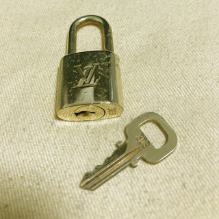 Louis Vuitton Cadenas Bag Charm Gold-plated