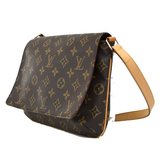 Louis Vuitton Musette Tango Handbag Monogram Canvas