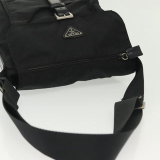 Prada Buckle Messenger Bag Tessuto