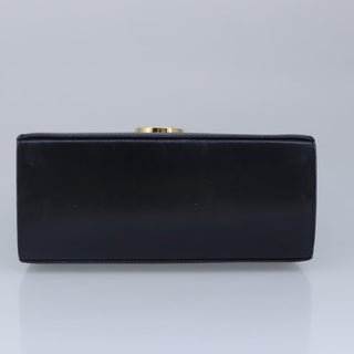 Salvatore Ferragamo Gancini Convertible Top Handle Bag Leather