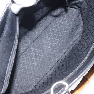 Gucci Vintage Bamboo Handle Tote Nylon