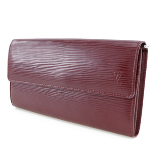 Louis Vuitton Vintage Sarah Wallet Epi Leather