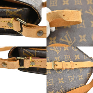 Louis Vuitton Cartouchiere Handbag Monogram Canvas
