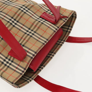 Burberry Nova Check Tote canvas check pattern