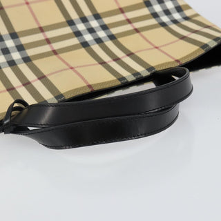Burberry Nova Check Tote canvas check pattern