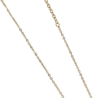 Christian Dior Logo Heart Pendant Necklace Metal with Crystal