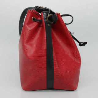 Louis Vuitton Petit Noe Handbag Two Tone Epi Leather