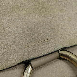 Chloe Faye Shoulder Bag Leather and Suede