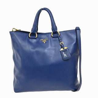 Prada Convertible Shopper Tote Soft Calf