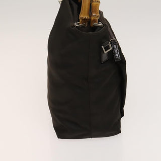 Gucci Vintage Bamboo Handle Bag Nylon