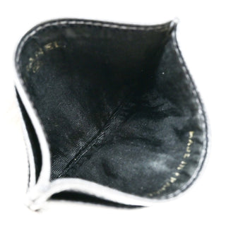 Chanel Logo CC Card case Grained  Leather