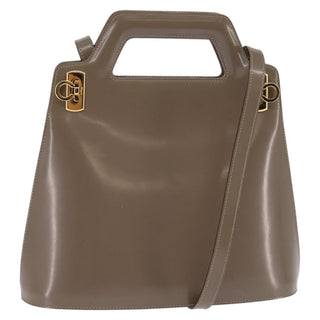 Salvatore Ferragamo Wanda Handbag Patent Leather