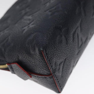 Louis Vuitton Cosmetic Pouch Monogram Empreinte Leather