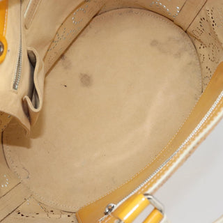 Chanel CC No.5 Shopping Tote Perforated Patent