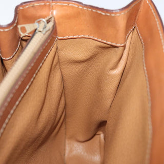 Celine Vintage Convertible Top Handle Bag Macadam Coated Canvas