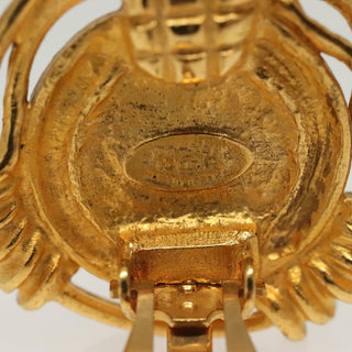 Chanel Vintage CC Earrings Metal