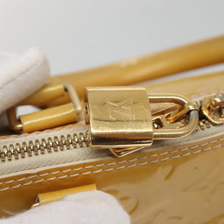 Louis Vuitton Alma Handbag Monogram Vernis