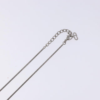 Christian Dior D logo Pendant Necklace Metal