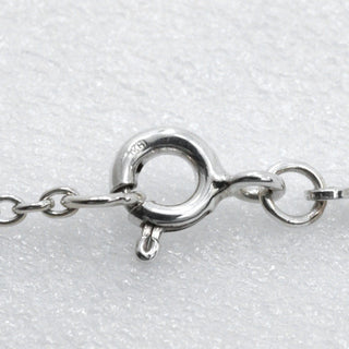 Tiffany & Co. Elsa Peretti Open Heart Pendant Necklace Sterling Silver