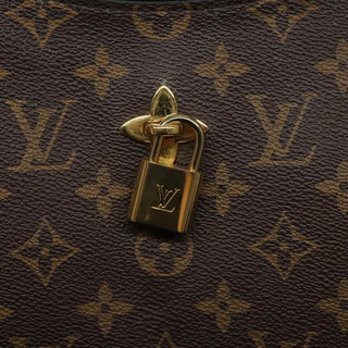Louis Vuitton Flower Hobo Monogram Canvas with Leather