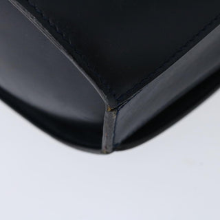 Celine Vintage Circle Logo Crossbody Bag Leather