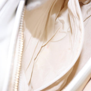 Chanel Vintage Wooden Ring Tote Leather