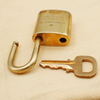Louis Vuitton Cadenas Bag Charm Gold-plated