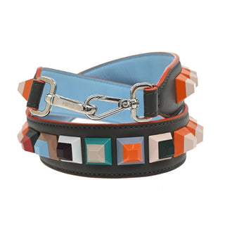 Fendi Mini Strap You Short Shoulder Strap Studded Leather