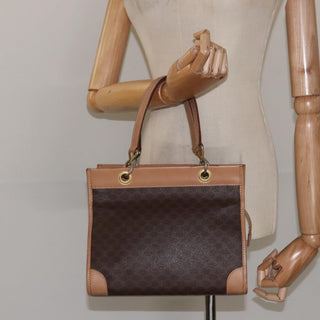 Celine Macadam Handbag Macadam with leather