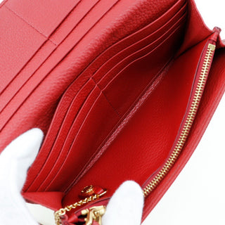 Prada Continental Wallet Vitello Daino