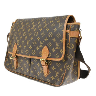 Louis Vuitton Sac Gibeciere Messenger Bag Monogram Canvas