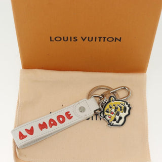Louis Vuitton Animal Family Bag Charm and Key Holder Metal with Leather