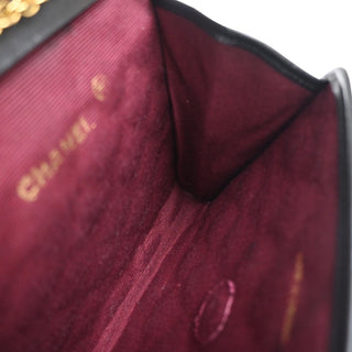 Chanel Vintage Round Flap Bag Quilted Lambskin
