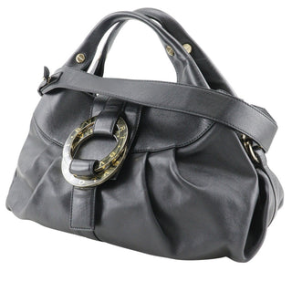 Bvlgari Chandra Hobo Leather