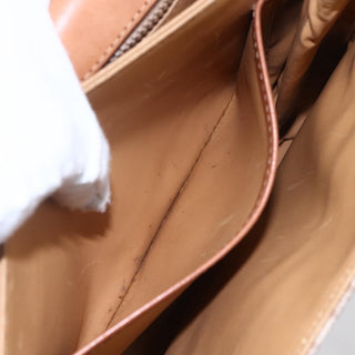 Celine Vintage Macadam Shoulder Bag Canvas and Leather