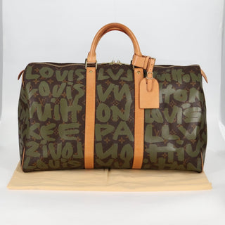 Louis Vuitton Keepall Bag Limited Edition Monogram Graffiti