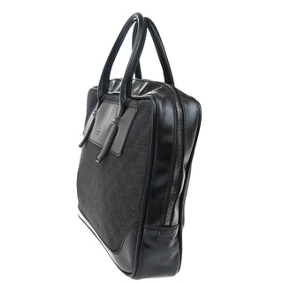 Gucci Vintage Web Briefcase GG Coated Canvas